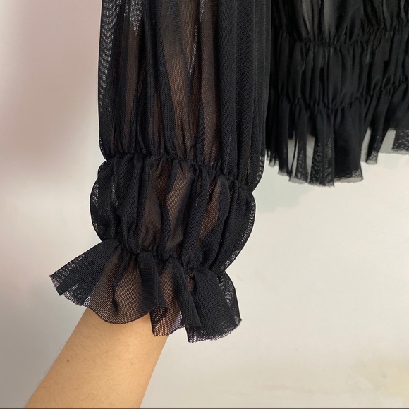 Tuxedo Women’s Button Down Top - Picture 6 of 6